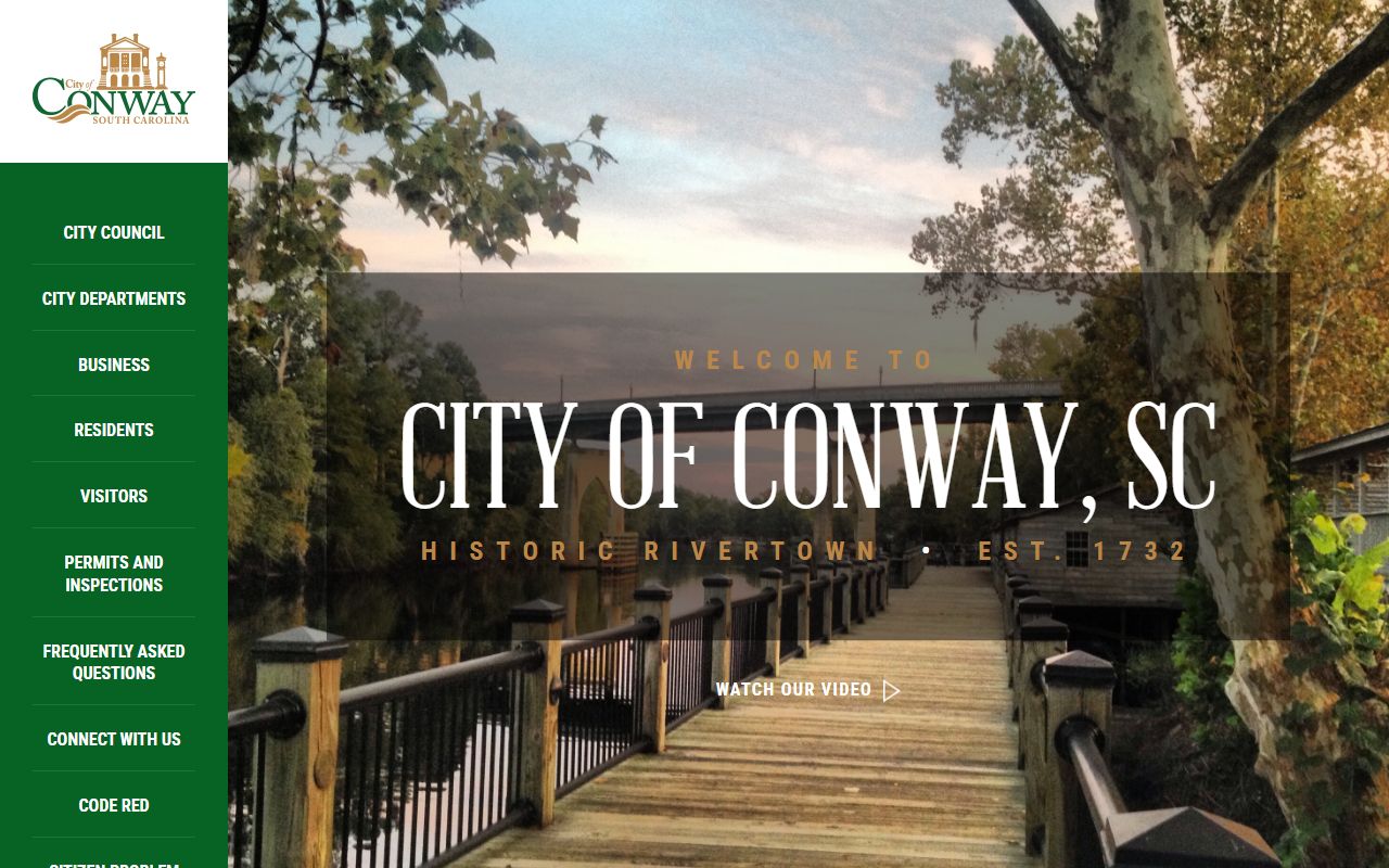 Conway South Carolina divorce records city website