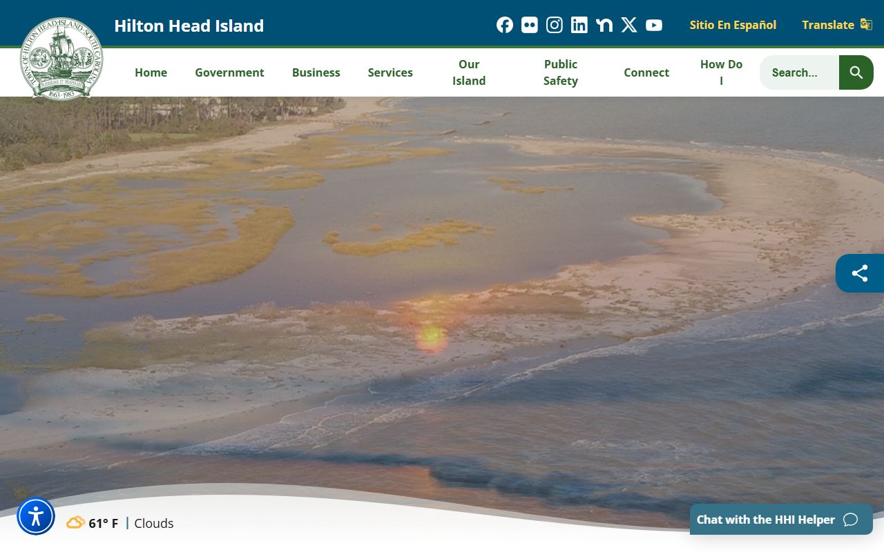 Hilton Head Island divorce records town website