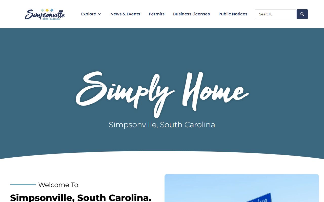 Simpsonville divorce records city of Simpsonville website
