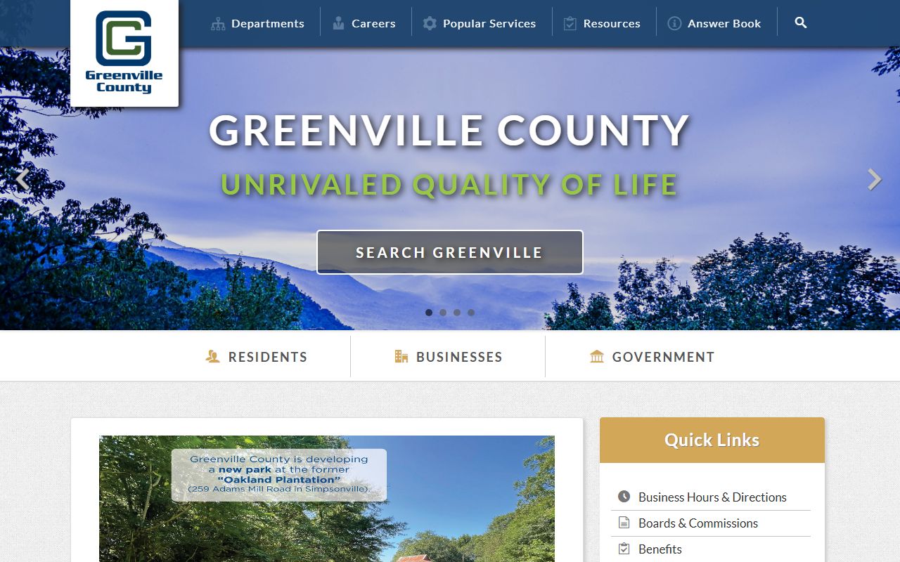 Greenville County divorce records county portal