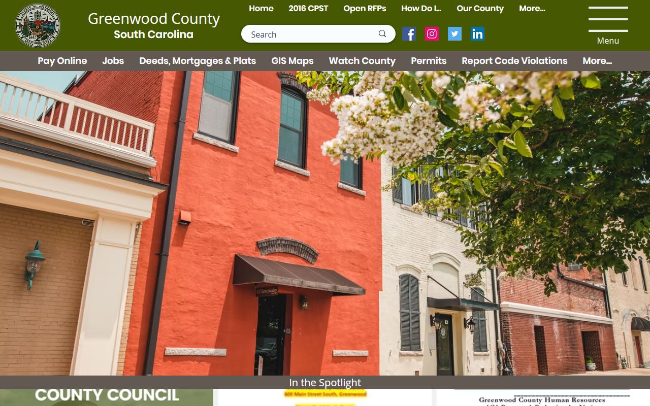 Greenwood County divorce records county portal